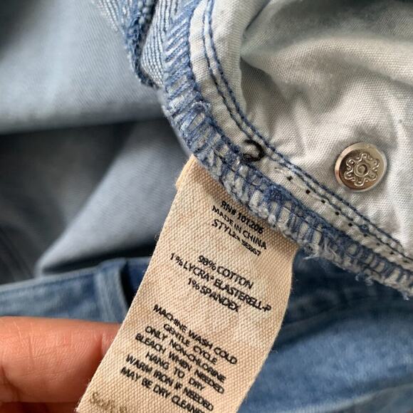 Soft Surroundings Stretch Medium Wash Cropped Jeans - Picture 9 of 12